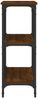 vidaXL Konsolentisch Braun Eichen-Optik 100x29x75 cm Holzwerkstoff 834104 Bild 5