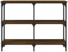 vidaXL Konsolentisch Braun Eichen-Optik 100x29x75 cm Holzwerkstoff 834104 Bild 4