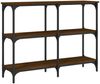 vidaXL Konsolentisch Braun Eichen-Optik 100x29x75 cm Holzwerkstoff 834104 Bild 2