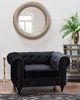 Sessel Samtstoff schwarz CHESTERFIELD Bild 3
