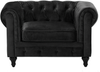Sessel Samtstoff schwarz CHESTERFIELD Bild 4