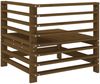 vidaXL Garten-Ecksofas 2 Stk. Honigbraun Massivholz Kiefer 825635 Bild 5