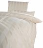 Mako-Brokat-Damast Bettwäsche - Curt Bauer Como 135x200 + 80x80 cm-0639 beige Bild 5