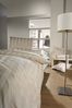 Mako-Brokat-Damast Bettwäsche - Curt Bauer Como 135x200 + 80x80 cm-0639 beige Bild 2