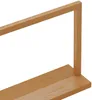 Vente-unique - JIAO Spiegel Holz, Platte Braun - B 12 cm x H 50 cm x L 120 cm Bild 3