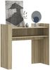Konsolentisch, Beistelltisch, Konsole Sonoma-Eiche 100x35x90 cm Holzwerkstoff Bild 2