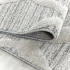 Hochflor Teppich Pepe rund - 80 cm Durchmesser - Grau Bild 3