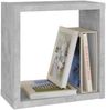 vidaXL Würfelregale 2 Stk. Betongrau 30x15x30 cm 807010 Bild 4