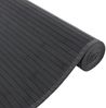 vidaXL Teppich Rechteckig Grau 80x500 cm Bambus 376928 Bild 4