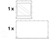 3x6 m Faltpavillon, ECONOMY Alu 32mm, Seitenteile mit Panoramafenstern, schwarz Bild 3