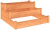 vidaXL Hochbeet Braun 120x120x56 cm Massivholz Tanne 364305 Bild 2