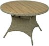 Gartentisch BASTIA rund mit Nonwood Platte in Teak-Look Ø 100 cm Bild 2