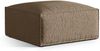 Micadoni Hocker Nuria 1-Sitzer Boucle Cappuccino Bild 2