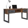 Schreibtisch Prime | Old Used Wood / Matera grau | Shabby Look Bild 3