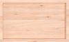 vidaXL Tischplatte 100x60x(2-4) cm Massivholz Eiche Unbehandelt 3156306 Bild 4