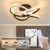 Nettlife LED Deckenleuchte Schwarz/Weiß Dimmbar Modern 28W/46W Küchenlampe, Dimmbar, LED fest integriert, für Wohnzimmer Schlafzimmer Esszimmer Küche Kinderzimmer Büro Bild 5