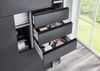 Kleiderschrank SAIGON Schwebetüren Graphit schwarz 270 Bild 5