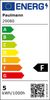 Paulmann 290. 80 White Lampion Filament 230V LED Kolben E27 230V 400lm 4,3W 3000K dimmbar Weiß Bild 4