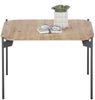 Couchtisch >ALTO< in Eiche, massivholz / Metall - 60x38x60cm (BxHxT) Bild 4