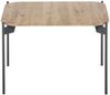 Couchtisch >ALTO< in Eiche, massivholz / Metall - 60x38x60cm (BxHxT) Bild 5