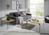 Couchtisch >ALTO< in Eiche, massivholz / Metall - 60x38x60cm (BxHxT) Bild 2