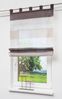 Raffrollo/Raffgardine von Lysel - Evora (BxH) 60cm * 130cm braunbeige Bild 4