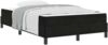 vidaXL Boxspringbett mit Matratze Schwarz 120 x 200 cm Stoff 3398685 Bild 2