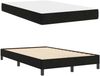 vidaXL Boxspringbett mit Matratze Schwarz 120 x 200 cm Stoff 3398685 Bild 5