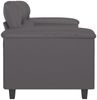 vidaXL 2-Sitzer-Sofa Grau 120 cm Kunstleder 359580 Bild 4