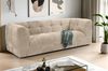 Sofa Astaro in beige 2,5-Sitzer 217 cm Bild 2