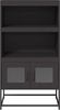 vidaXL Highboard Schwarz 68x39x123 cm Stahl 853368 Bild 5