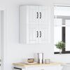 vidaXL Wandschrank LUCCA 2 pcs Hochglanz Weiß 60 x 31 x 40 cm 884923 Bild 4