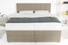 99rooms Palermo Boxspringbett Strukturstoff INARI Hellbraun 180x200 cm Bonell-Federung Bild 2