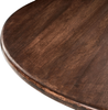 Esstisch SILVON Dunkelbraun 120 cm 120 cm Mangoholz Bild 4