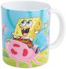 United Labels® Tasse Spongebob Schwammkopf Tasse Jellyfish Quallen Kaffeetasse 320 ml, Keramik Bild 2