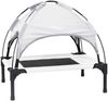 vidaXL Hundebett Silber Grau 62 x 48 x 61 cm Stahl 42008173 Bild 2