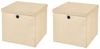 StickandShine Faltbox 2er SET 32 x 32 x 32 cm mit Deckel – perfekt für KALLAX - 19 Farben Bild 4