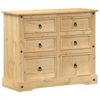 vidaXL Kommode Corona 110x43x91 cm Massivholz Kiefer 4005676 Bild 2