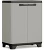 Keter Lagerschrank Niedrig Planet Grau und Schwarz 445035 Bild 2