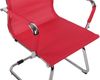 CLP Besucherstuhl Barnet Mesh mit Freischwinger Gestell,rot Bild 5