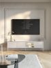 Selsey 'Modity' TV-Schrank 3-türig mit Glasregal und Beleuchtung, 175 cm, Kaschmirgrau Bild 2