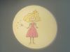 Nachtlicht PRINZESSIN (3 Motive) Projektor für die Kinderzimmer Steckdose H 10cm Bild 4