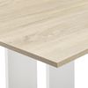 Küchentisch Lindesnes 65x65x78 cm Eiche/weiß [en. casa] Bild 3