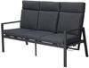 Gardissimo TURIN 3 Sitzer Gartenbank Gartenmöbel Sofa mit Alu-Gestell verstellbar Bild 5