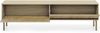 AX LIVING Trentinis 187 2T3S Braun große Kommode 187,1 cm, geriffelte Bild 5