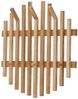 Garderobenpaneel >BANTRY< in holzfarben - 58x60x11x60 (BxHxTxD) Bild 2