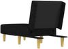 vidaXL Chaiselongue Schwarz Stoff 352800 Bild 5