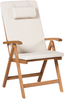 Gartenmöbel Set 6-Sitzer JAVA PREMIUM Akazienholz Hellbeige Bild 4