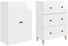 vidaXL Schrankset 2 pcs 66 x 34,5 x 90 cm Holzwerkstoff 3416461 Bild 3
