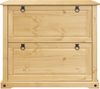 vidaXL Schuhschrank Corona 99x32x85 cm Massivholz Kiefer 4002785 Bild 4